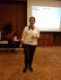 Presentation on the Seat Belt Campaign in Georgia at 5th Global Road Safety Meeting